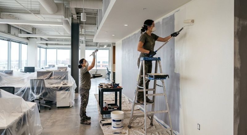 Business Floor Painting in Arvada, CO