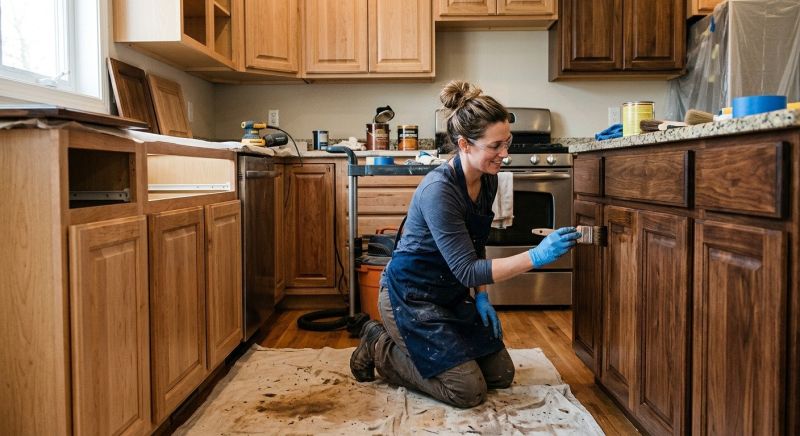 Kitchen Cabinet Refinishing in Cincinnati, OH