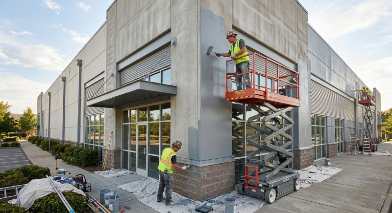 Outdoor Commercial Painting in Waco, TX