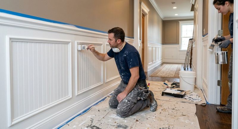 Woodwork Painting in Wilmington, NC