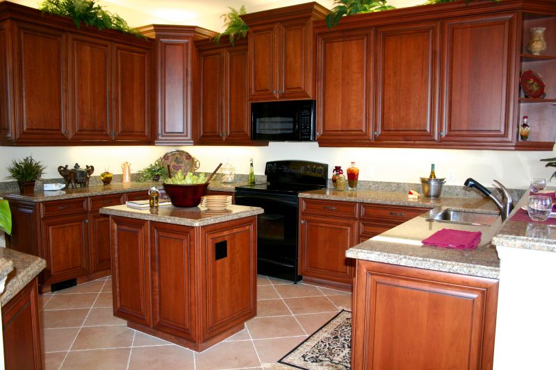 Protects cabinets from moisture and wear.