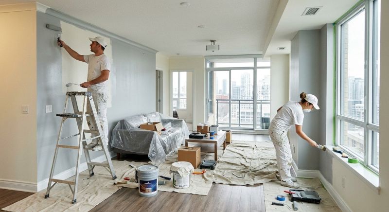 Apartment Interior Painting in Wilmington, NC