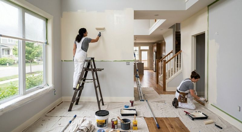 Interior Wall Painting in Kansas City, KS