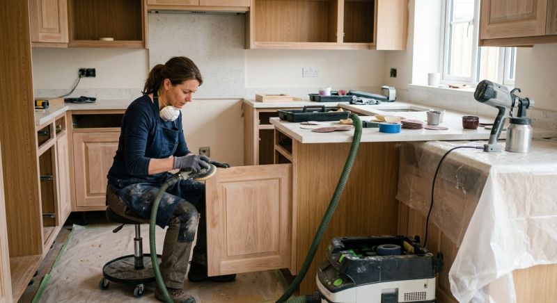 Kitchen Cabinet Refinishing in Terre Haute, IN