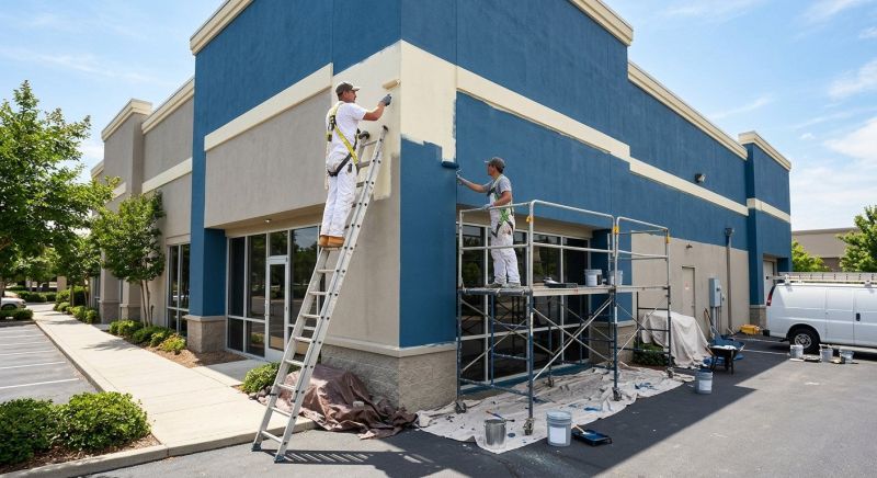 Outdoor Commercial Painting in Waco, TX