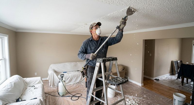 Popcorn Ceiling Stripping in Waco, TX