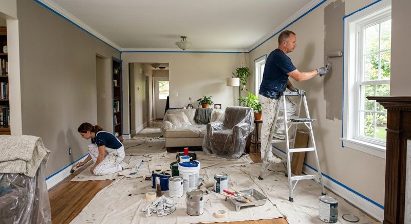 Residential Interior Painting in Waco, TX