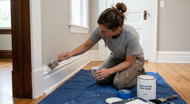 Shiplap Painting in Waco, TX