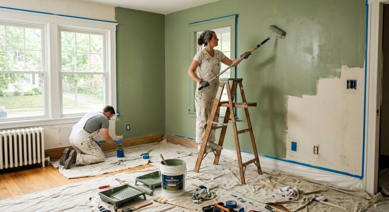 Trim Painting Service in Wilmington, NC