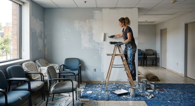 Waiting Room Painting in Longmont, CO